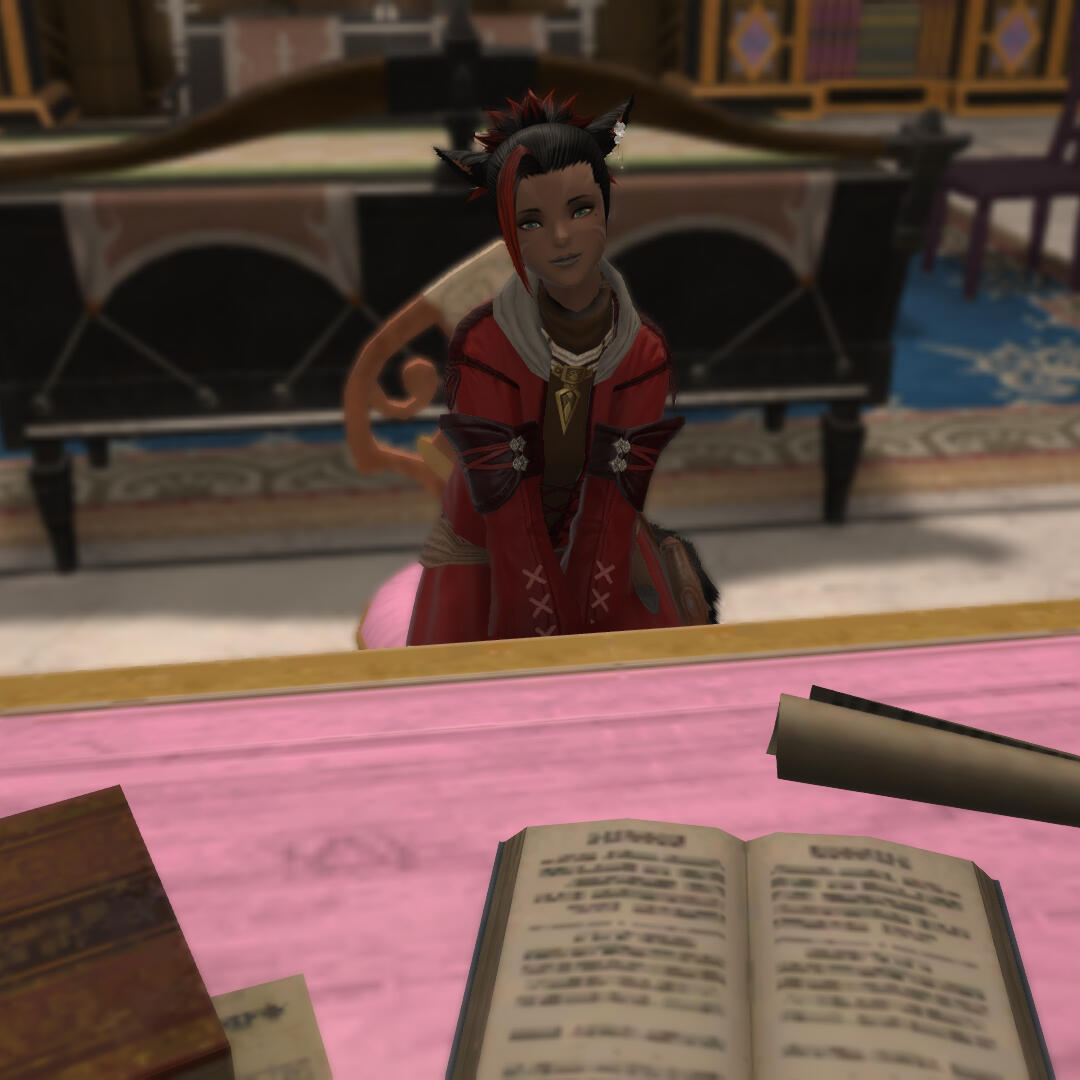 J'ocasta in the office.